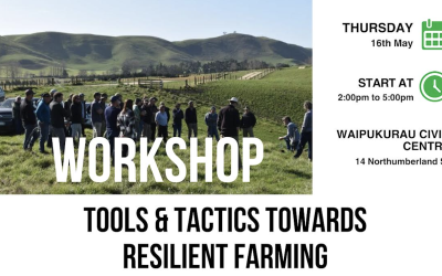 Tools and tactics towards resilient farming workshop - 16 May 2024
